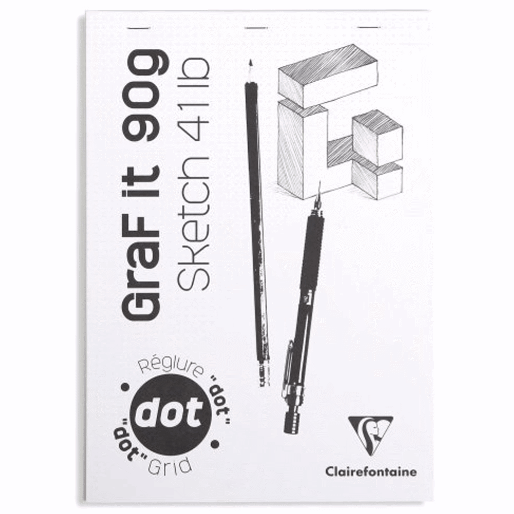 Clairefontaine Exaclair Graf It Dot A4 Pad